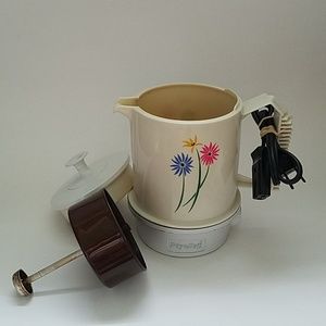 Vintage Regal Poly Perk Electric Coffee 